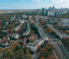 Ulica Mickiewicza w Żoliborzu Oficerskim – okolica mieszkania